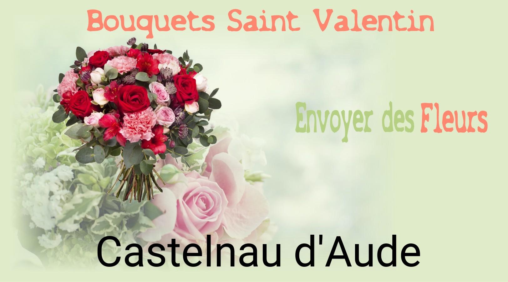 Roses de Saint-Valentin livrées à Castelnau-d'Aude
